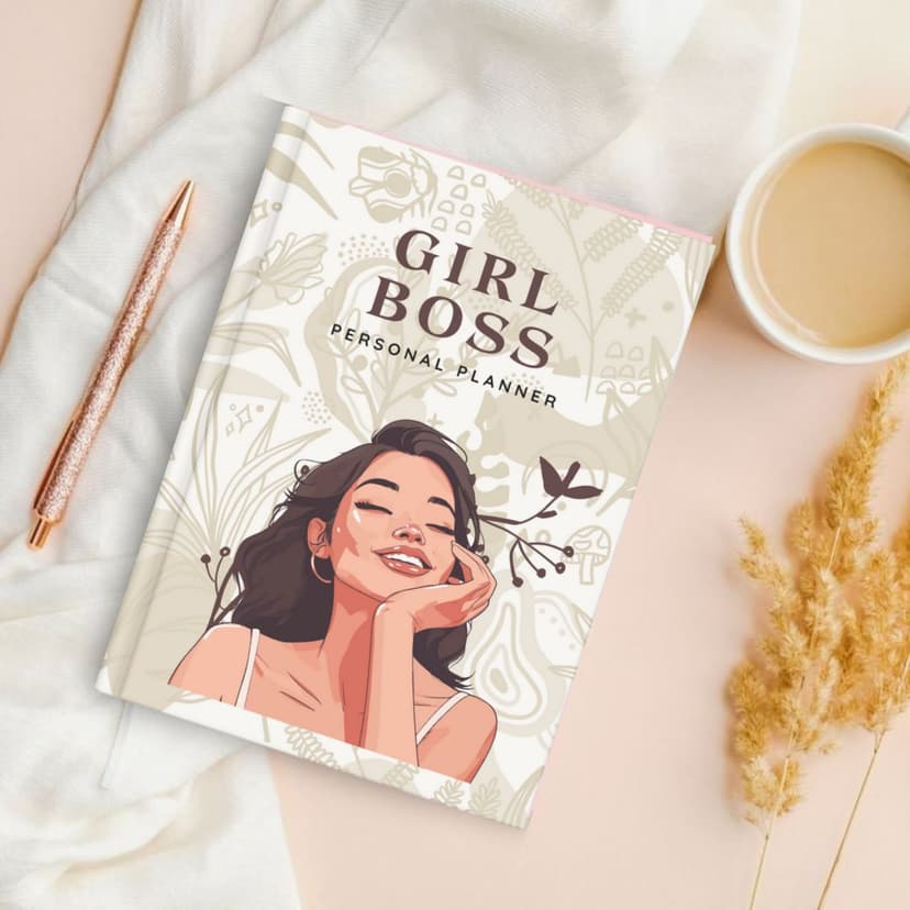 Girl Boss Undated Planner