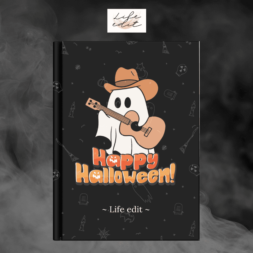 Happy Halloween: 200-Page Lined Notebook