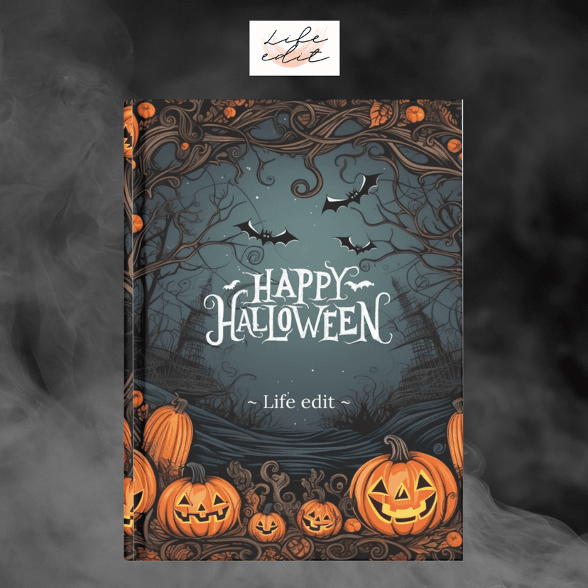 Happy Halloween: 200-Page Spooky Lined Notebook